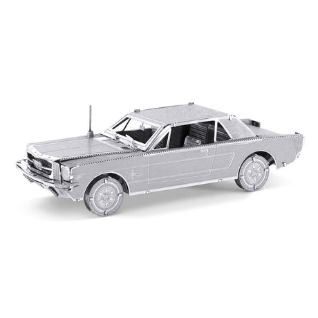 Eureka Metal Earth 1965 Ford Mustang Coupé Silber Edition