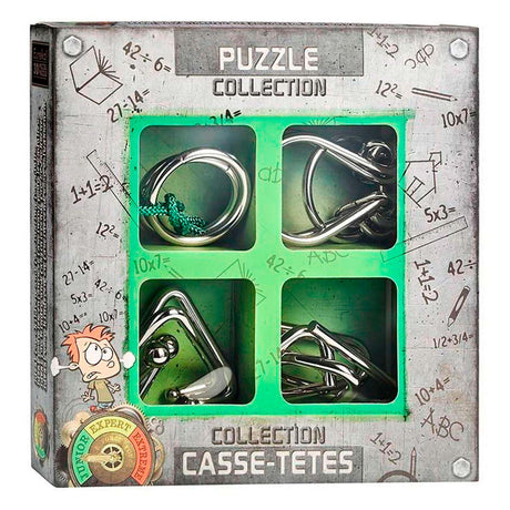Eureka Metall-Gehirnpuzzles Junior, 4-tlg.