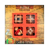Eureka Holz-Gehirnpuzzles extrem, 4-tlg.