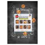 Gehirnpuzzle Set Holz und Metall, 8st.