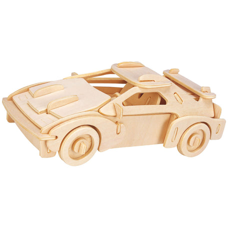 Eureka Gepetto's Workshop Holzbausatz 3D – Rennwagen