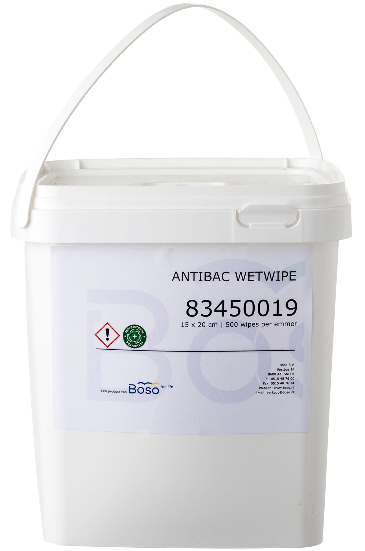Imp pr antibacteriã«le doekjes antibacteriã«le doekjes emmer 500 sheets