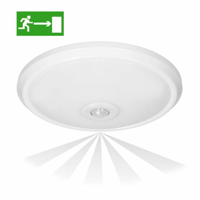 Orno plafonzonda led emerge12w, wit, bewegingssensor 800lm