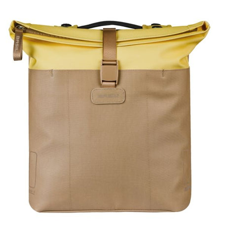 Basil b.v. Doppelte Fahrradtasche Basil Vive Mik 28-35l 14 x 30 x 38 cm - Sandgelb