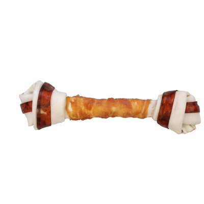 PetStyle Living Knoted Bot Multicolor mit Hühnchen