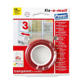 Fix-o-moll Montageband doppelseitiges Klebeband 1,5x19