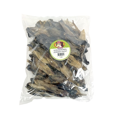 Petsnack Hasenohren ohne Fell