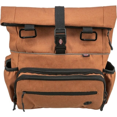 Trixie Rolltop-Rucksack mit Gürteltasche mit Rostgürtel