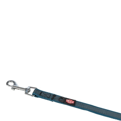Trixie-Schleppleine für Hunde mit rutschfestem Gummi, Petrolblau, L, XL, 5 m x 1,7 cm