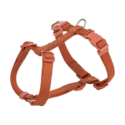Trixie Hundegeschirr Premium H-Geschirr rostbraun