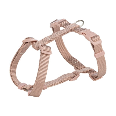 Trixie Hundegeschirr Premium H-Geschirr Blush Pink