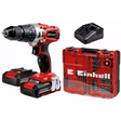 Einhell te-cd schroevendraaier 18 2 li-i +64 (2x2,0 ah)