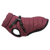 Trixie Hundemantel Pirou mit Sangria-Geschirr