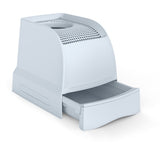 Imac Katzentoilette Frida mit Schublade hellblau