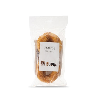 Lebender Ring im Petstyle-Stil, gepufft mit Hühnchen