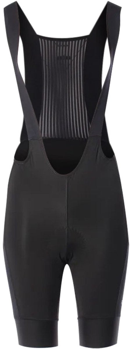 Agu venture - bibshort - gravel fietsbroek - dames - zwart - m - met zeem - mesh zijzakken - elastische bretels - 75 mm manchetten