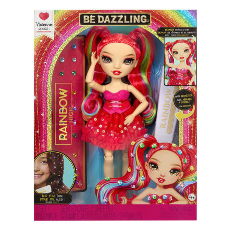 Rainbow High Be Dazzling Modepuppen Vivienne Rouge (rot)