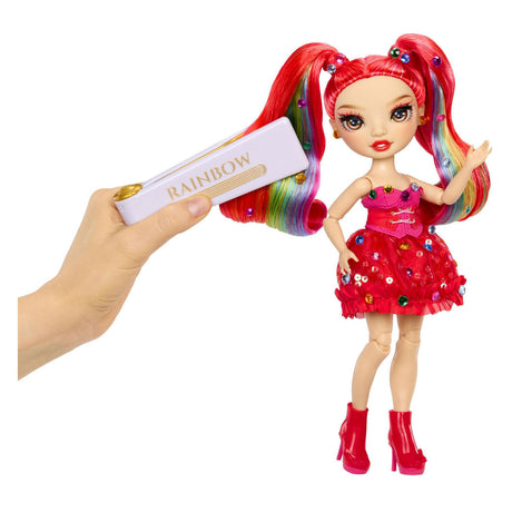 Rainbow High Be Dazzling Modepuppen Vivienne Rouge (rot)
