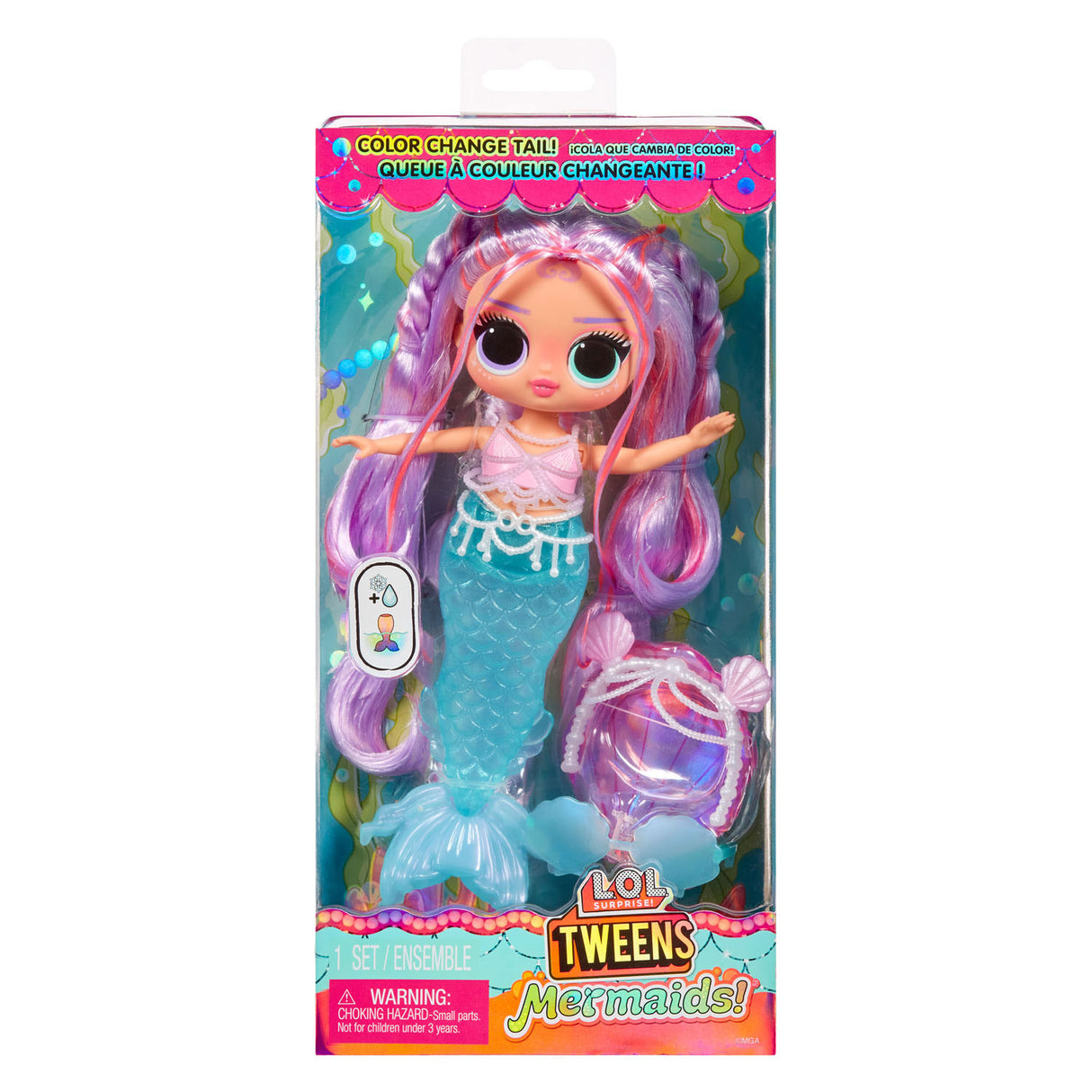 Lol. Überraschungs-Tweens-Meerjungfrau-Puppe – Lana Marine