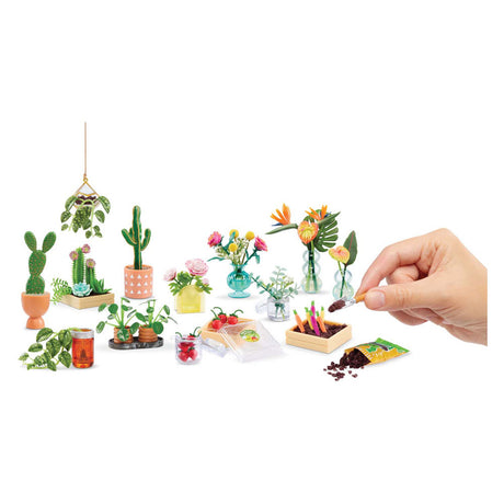 Mga Entertainment Mga's Miniversum – machen Sie es zu Mini-Blumentöpfen mit botanischen Pflanzen
