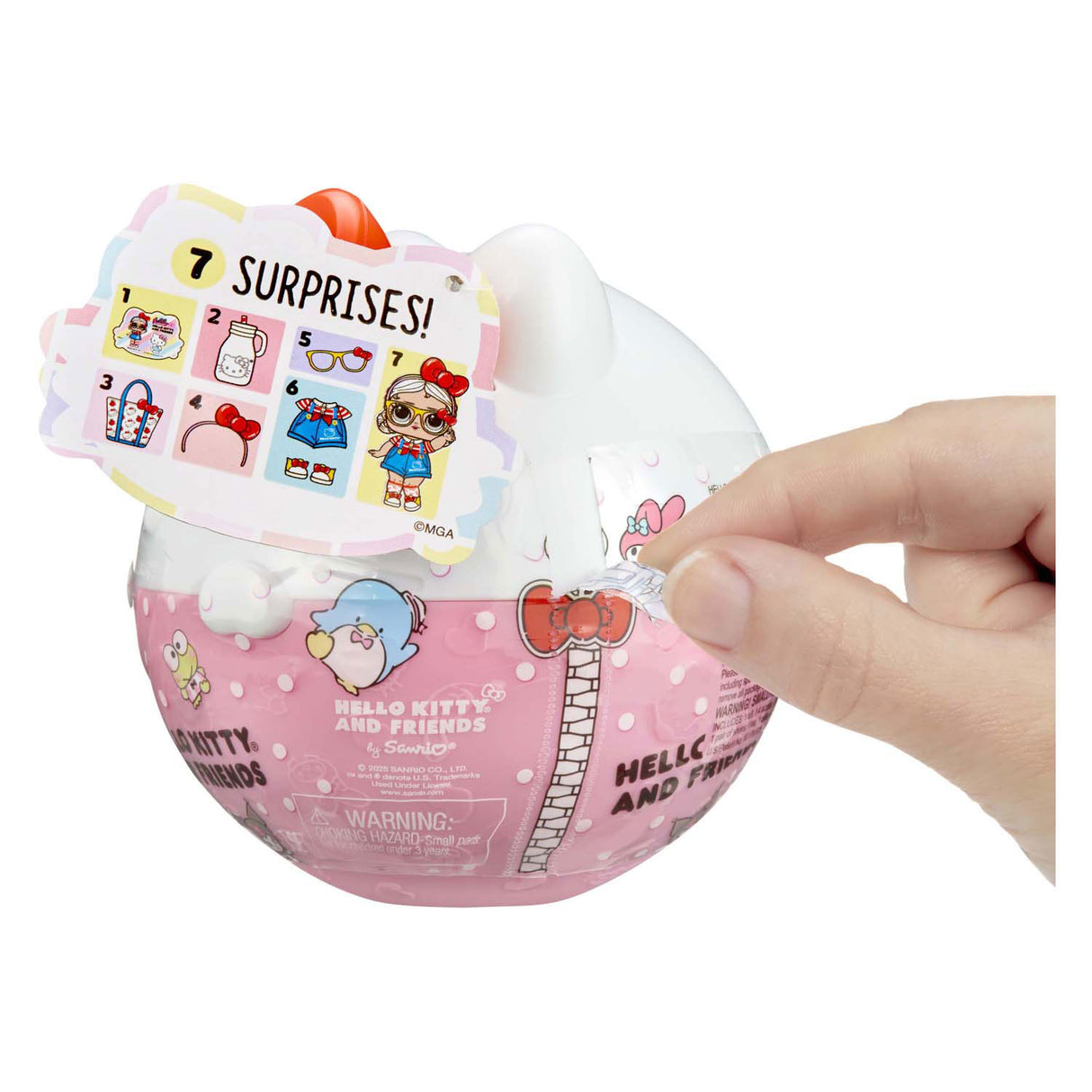 Lol. Surprise Loves Hello Kitty Friends Tots Hauptfiguren-Sortiment | 12 Stück