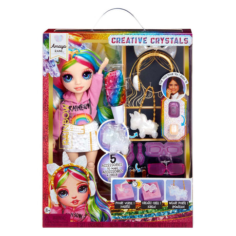Mga Entertainment Rainbow High Crystal Fashion Modepuppe – Amaya