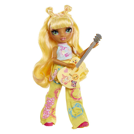 Regenbogen-High-Fashion-Puppe – sonnig