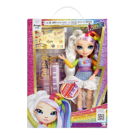 Regenbogen-High-Fashion-Puppe – Amaya