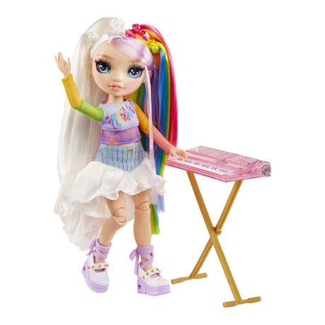 Regenbogen-High-Fashion-Puppe – Amaya