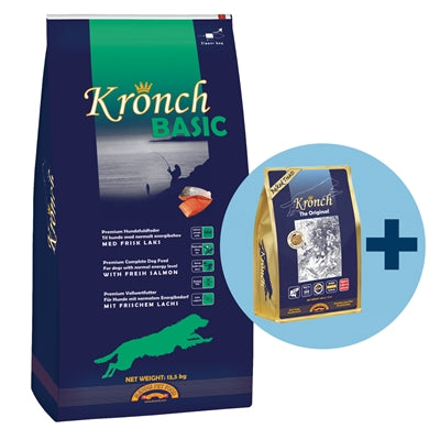 Kronch Basic für Erwachsene mit kostenlosen Kronch-Snacks aus 100 % Lachs