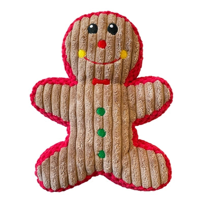Happy Pet Christmas Lebkuchenmann aus geripptem Stoff