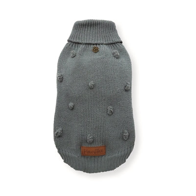 Croci Hundepullover Homy Ponpon Grau