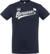 T-Shirt gehen Berner Marine