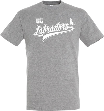 T-Shirt gehen Labradors grau