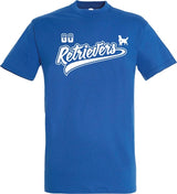 T-Shirt Go Retriever blau