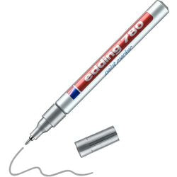 Lackmarker Edding 780 Silber 0,8 mm Nadelspitze