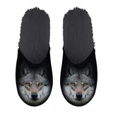Slipper Wolf schwarz