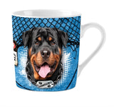 Plenty Gifts Tasse Rottweiler blau