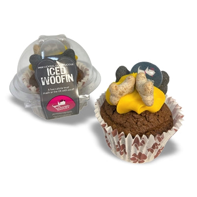 Der Barking Bakery Johannisbrotbaum mit gelber Glasur