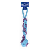 Battersea-Seil-Gummischlepper blau