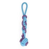 Battersea-Seil-Gummischlepper blau
