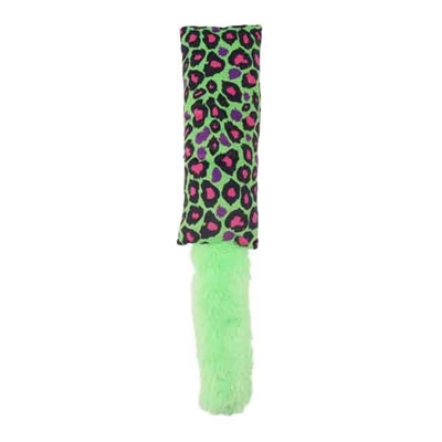 Rosewood Jolly Moggy Cat Kicker Leopardengrün
