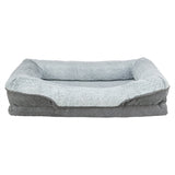 Trixie Vital Hundebett Linoleum eckig grau hellgrau