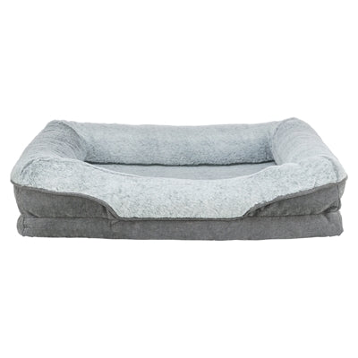 Trixie Vital Hundebett Linoleum eckig grau hellgrau