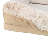 Trixie Vital Hundebett Linoleum eckig beige