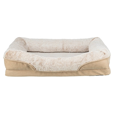 Trixie Vital Hundebett Linoleum eckig beige