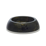 Savic Futternapf Delice 2 Marmor schwarz gold