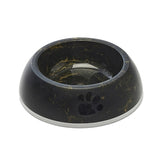 Savic Futternapf Delice 2 Marmor schwarz gold