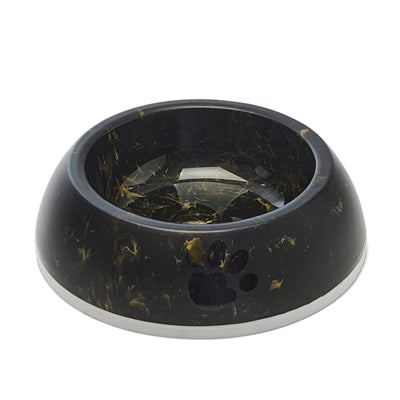 Savic Futternapf Delice 3 Marmor schwarz gold
