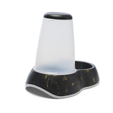 Savic Trinknapf Loop Marmor schwarz gold